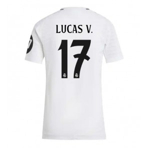 Real Madrid Lucas Vazquez #17 Dámské Domácí Dres 2024-25 Krátký Rukáv